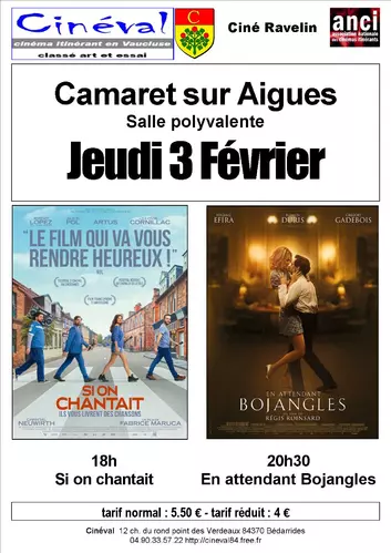 Ciné Ravelin vous propose deux séances ce jeudi 3 février 2022