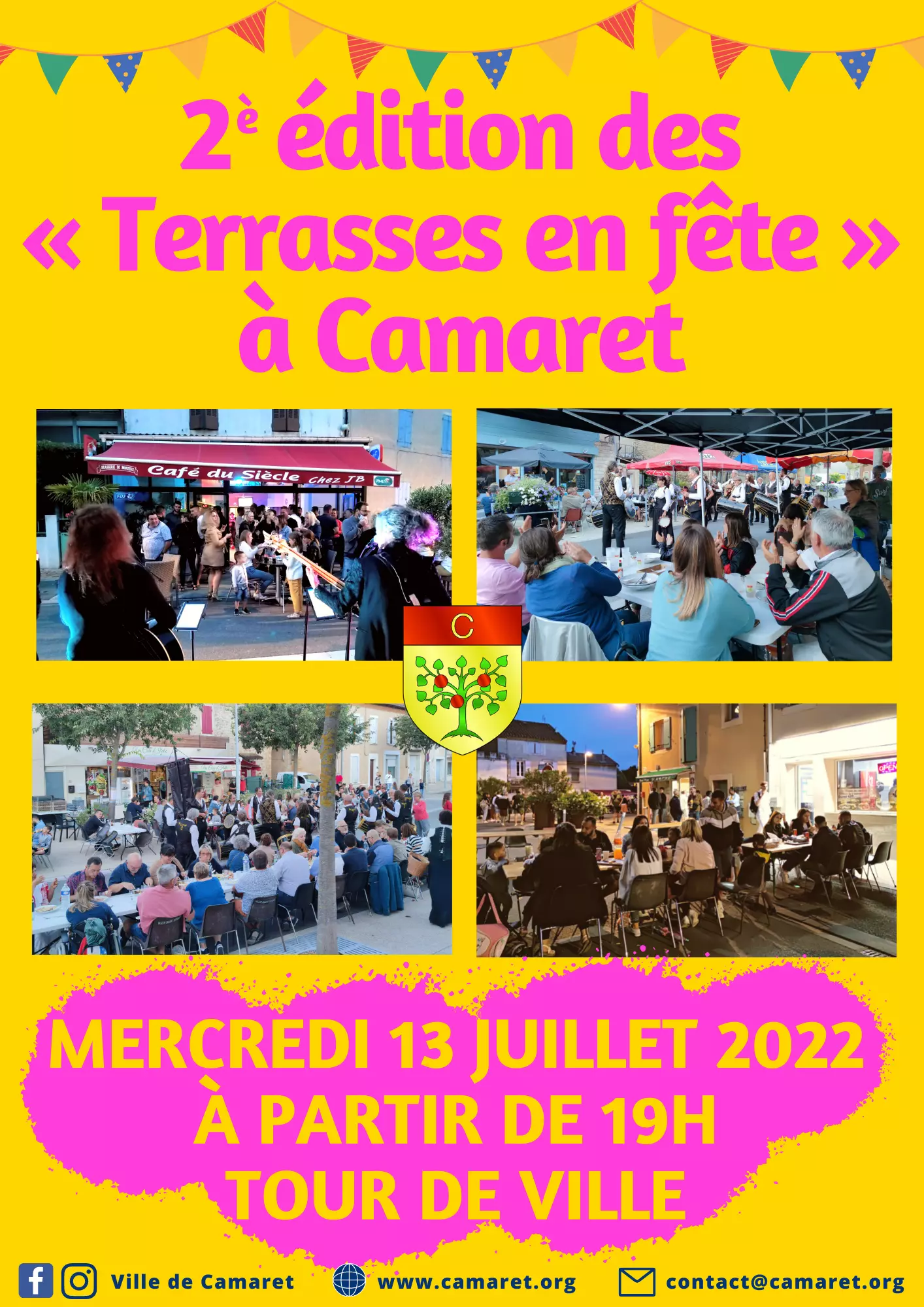 Soirée « Art' & Rock 2 » à Camaret le vendredi 27 août à partir de 19h00