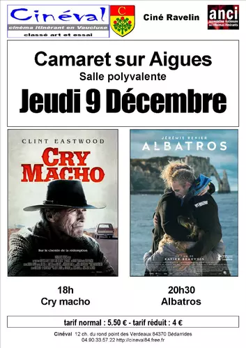 Prochaines séances de cinéma ce jeudi 9 décembre 2021