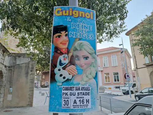 Spectacle de Guignol et de la Reine des Neiges