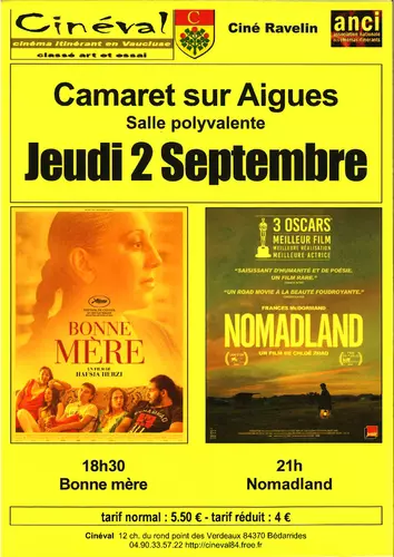 Prochaines séances de cinéma ce jeudi 2 septembre 2021