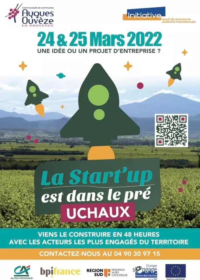 « La start’up est dans le pré » au Château de Massillan à Uchaux les 24 et 25 mars 2022