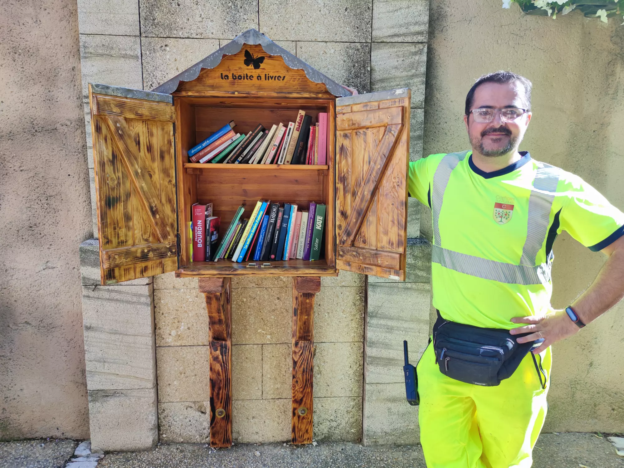 Restauration des 2 boîtes à livres de Camaret