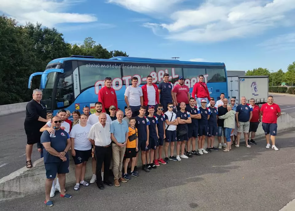 Les 3 équipes du Moto-Ball Club Camaret en déplacement à Troyes aujourd'hui pour affronter le SUMA de Troyes