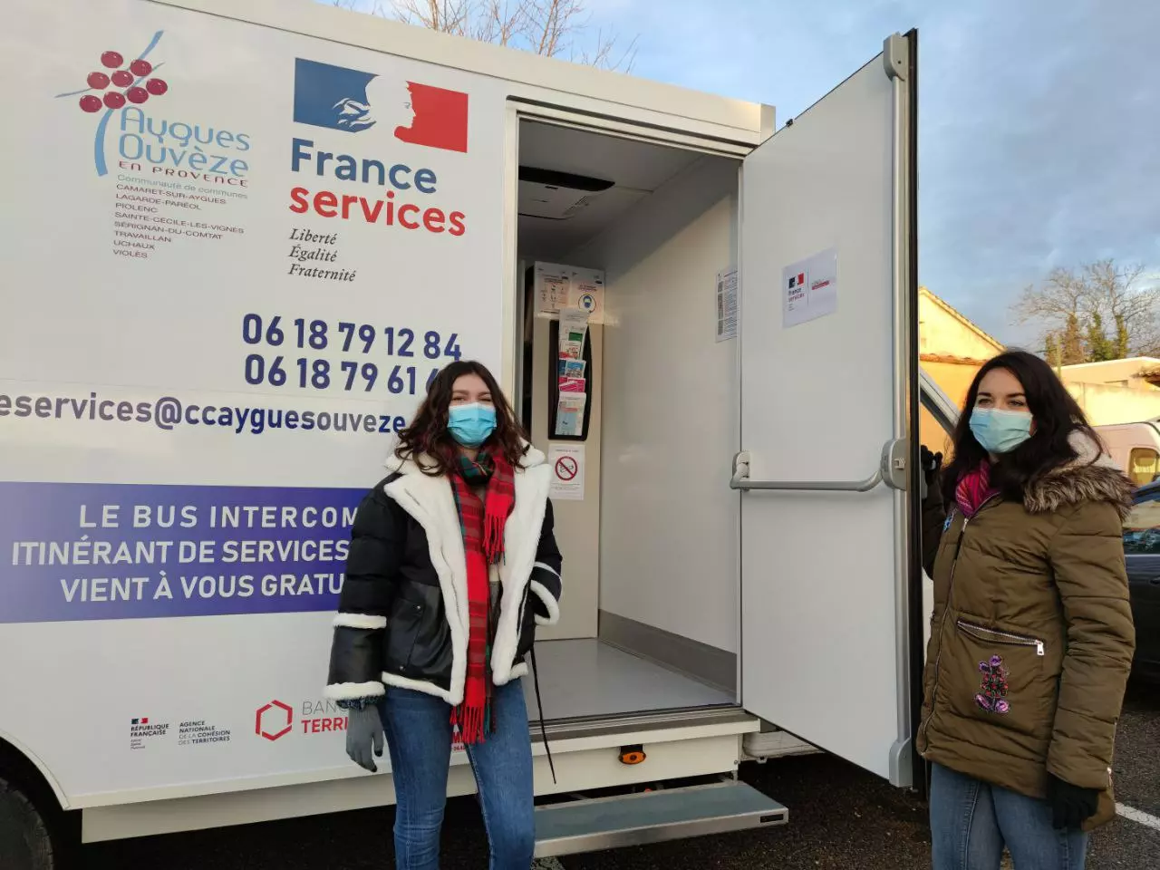 Rappel : le Bus France Services sera présent ce mercredi sur le parking du Moto-Ball