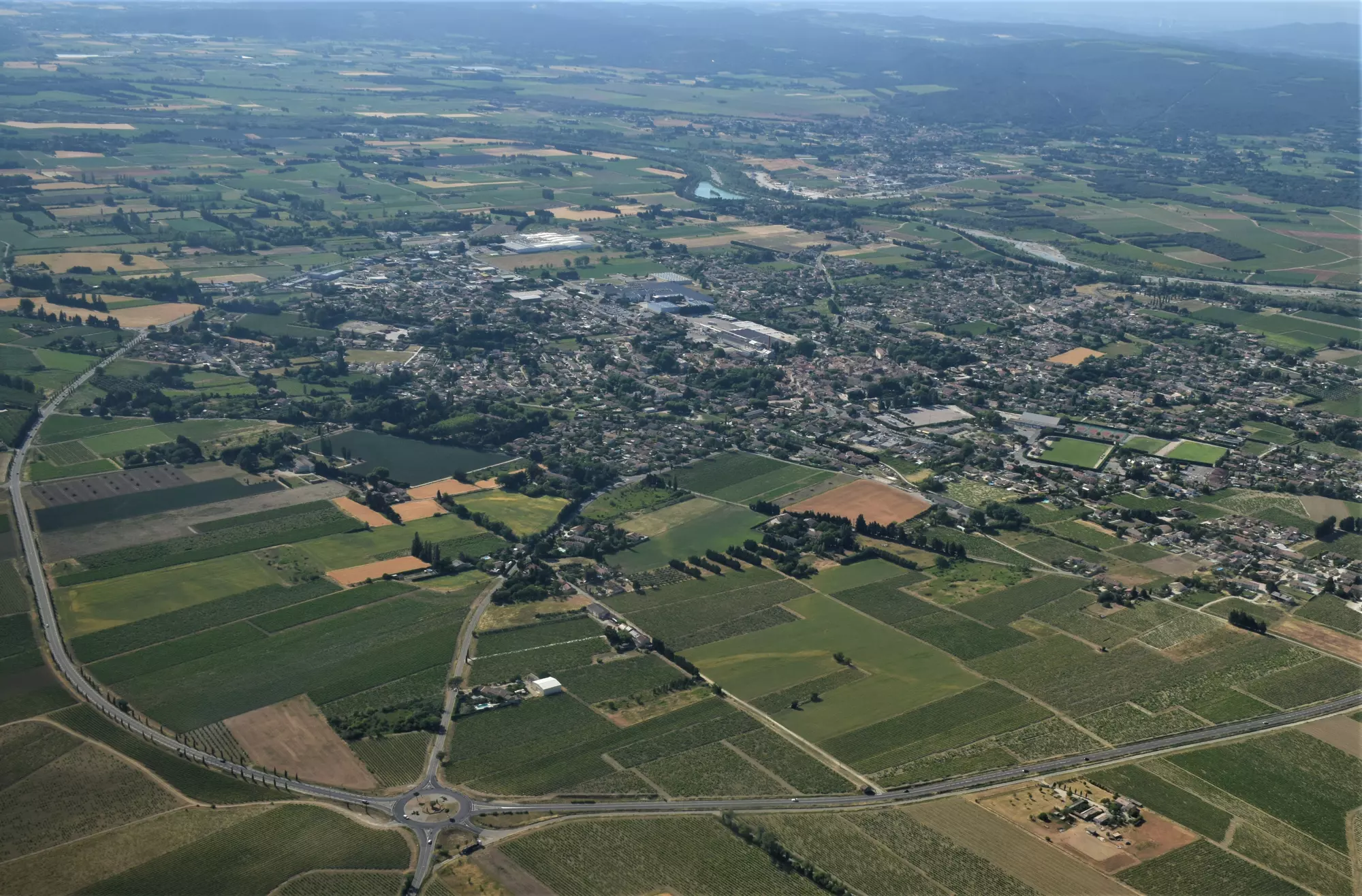 Notre Ville de Camaret vue du ciel...