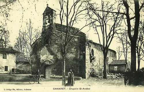 Camaret d'antan : la Chapelle Saint Andéol