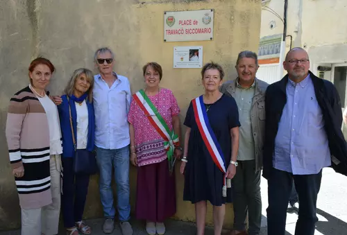 Inauguration de la plaque commémorative en hommage à Lia Zanoli