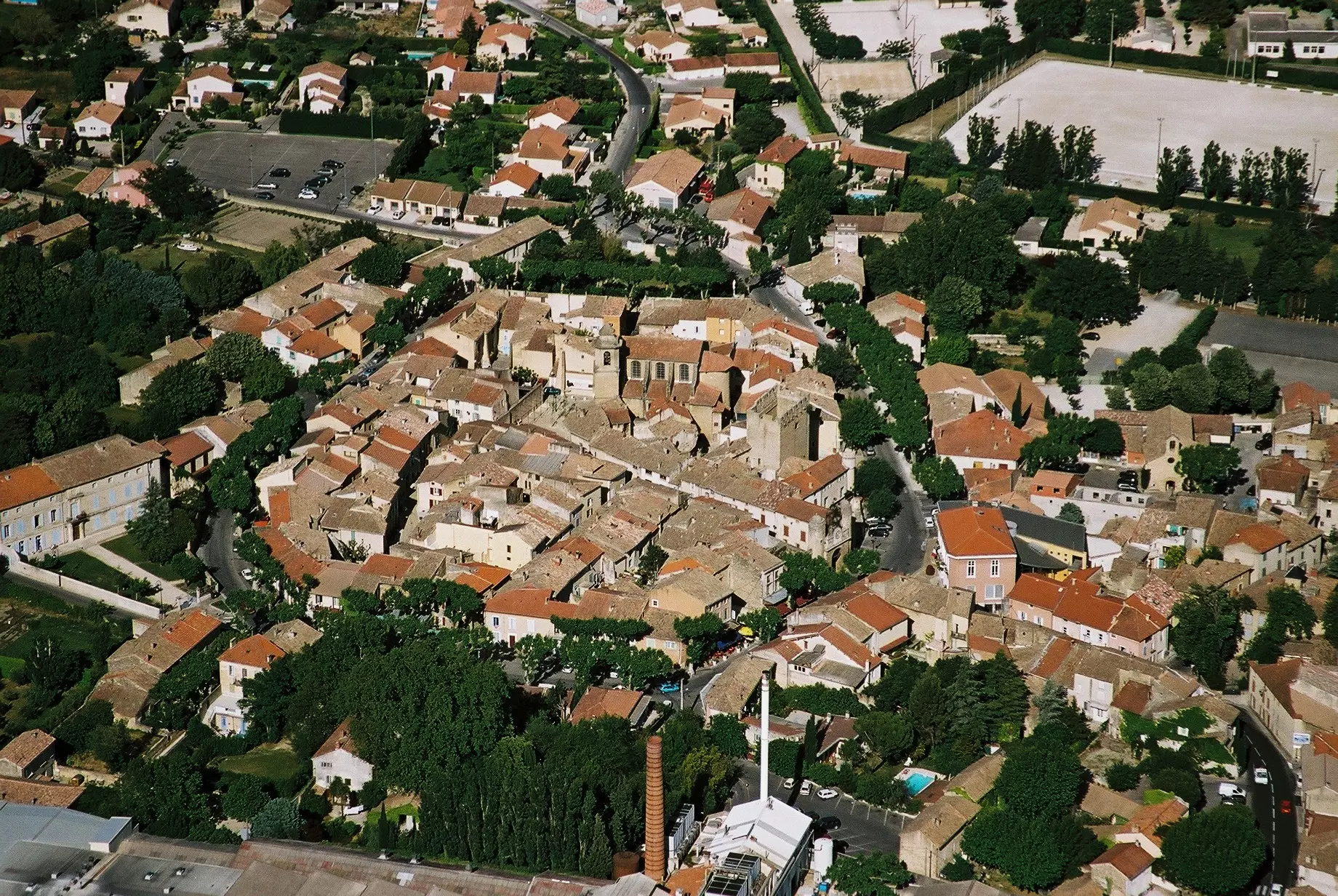 Camaret d'antan : le coeur du village dans les années 90