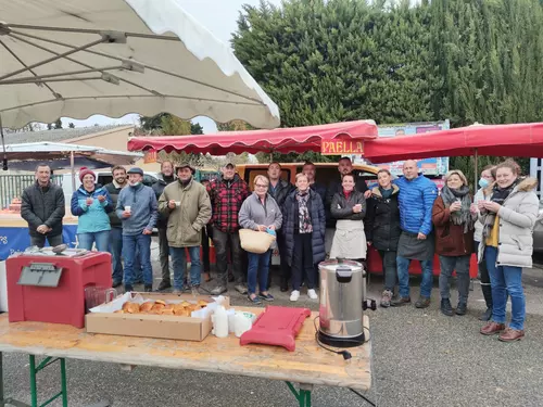 Marché hebdomadaire de Camaret tous les mercredis de 8h00 à 12h00