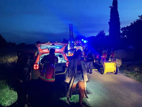 Incendie dans une habitation chemin du Blanchissage