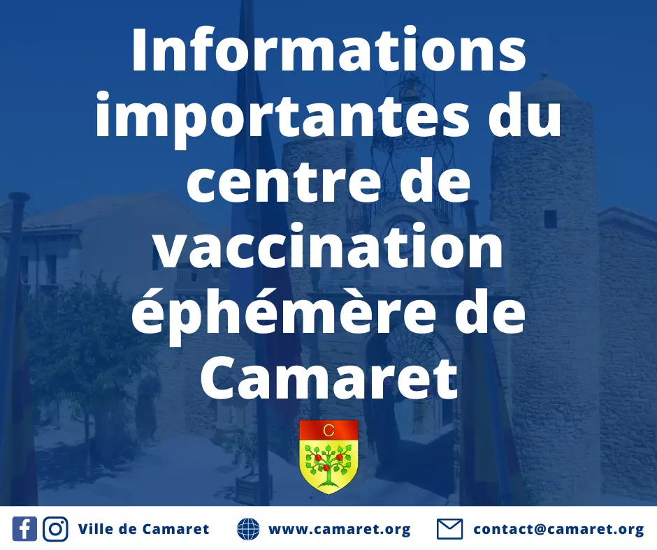 Information de la crèche municipale de Camaret