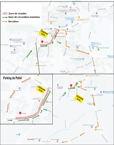 Information riverains : nouvel arrêté municipal portant sur la modification de la circulation avenue Fernand Gonnet jusqu'au Cours du Midi