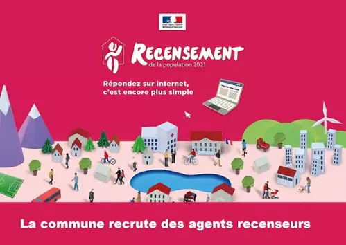 RECENSEMENT DE LA POPULATION EN 2021 : LA VILLE DE CAMARET RECRUTE DES AGENTS RECENSEURS